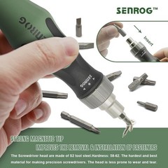 24 in 1 Multi-Bit Ratcheting Screwdriver, Magnetic Interchangeable Ratchet Screw