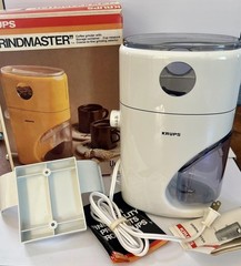 Mr Fusion Back To The Future KRUPS Coffee Grinder Type 223 Box Never Used Works!