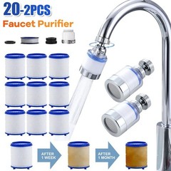 Faucet Water-Filter Element Remove Chlorine Heavy Metals-Filtered Showers