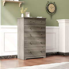 Wood Drawer Organizer with Metal Handles for Bedroom Living Room Hallway Wood