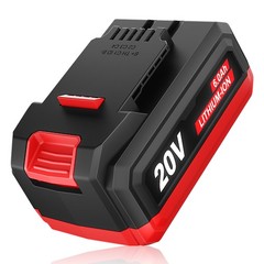 Pack 20V 6Ah Li-Ion Battery for Bauer 1702C-B 1701C-B 1907C-B 2108C-B 2109C-B