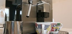 Italian- made Gaggia Brera Fully Super-Automatic Espresso Machine in Black