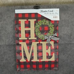 12.5in x 18in Double Sided Christmas Seasonal Outdoor Flag – Choose Style
