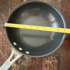 Calphalon Skillet 1609 9″ Anodized Aluminum 2 Qt Sauté Pot Frying Pan No Lid