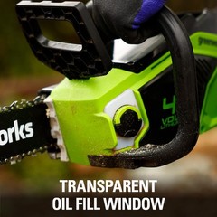 Greenworks 40V 14 inch 1500W Cordless Chainsaw Gen1.5 CS40L01 – Tool Only