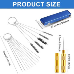 4Packs Torch Tip Cleaner for Cleaning Welding Cutting Nozzles, Gas Orifices