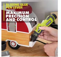 Ryobi USB Lithium Glue Pen Kit with 2.0 Ah USB Lithium Battery – Charging Cable