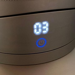 Dyson Hot & Cool AM09 Fan Heater Silver/Blue Remote Control Japan Tested Used