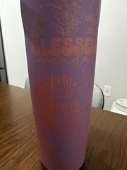 Happy GRANDmothers Day Gift! Owala Style 30oz Tumbler Purple