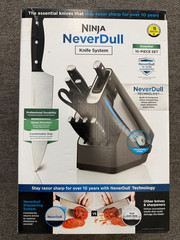 Ninja Foodi NeverDull 10-Piece Stainless Steel Essential Knife System