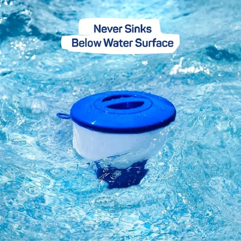 Heavy Duty 7″ Pool Floating Chemical Dispenser Floater for 3″ Chlorine Tablets