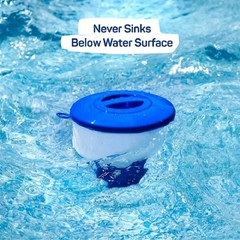 Heavy Duty 7″ Pool Floating Chemical Dispenser Floater for 3″ Chlorine Tablets
