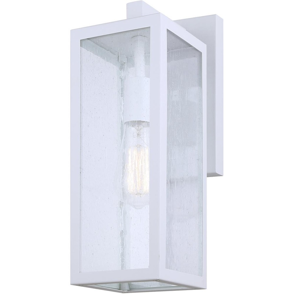 Canarm Lighting IOL456WH Newport 1 Light 7.88 inch White Outdoor Lantern