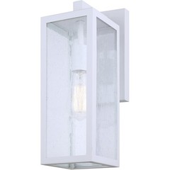 Canarm Lighting IOL456WH Newport 1 Light 7.88 inch White Outdoor Lantern