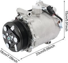 A/C Compressor with Clutch for Honda CR-V 2.4L 2007-2015/Acura ILX 2.4L 2013