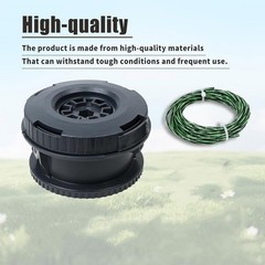 314608005 Trimmer Head Compatible for Ryobi Straight Shaft Trimmer Attachments