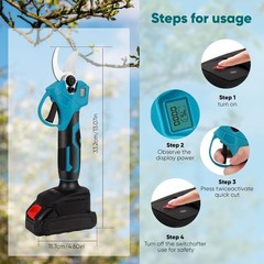 Portable Pruner Garden Cordless Electric Pruning Shears For Makita 18V Battery