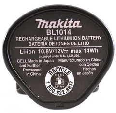 NEW Genuine OEM Makita 10.8V – 12V Volt Max Lithium-Ion Li-Ion Battery BL1014