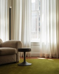 Nordic Knots Grand Milano Green Wool Rug Hand-Tufted Plush Pile Scandinavian Rug