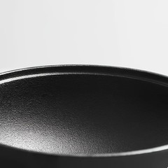 3 Sizes Cast Iron Wok, Heavy-Duty Cast Iron Skillet