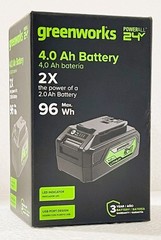 Genuine/OEM/Original Greenworks POWERALL 24V 4.0Ah Battery USB Port – New Sealed