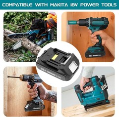 2PACK For Makita 18Volt 8.0Ah LXT Li-Ion Battery BL1860B BL1830 BL1850 /Charger
