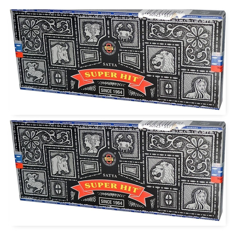 Satya Sai Baba Super Hit Incense Sticks 100-gram Pack of 2