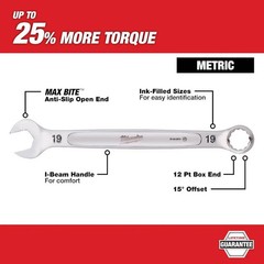 Combination SAE and Metric Wrench Mechanics Tool Set (30-Piece)