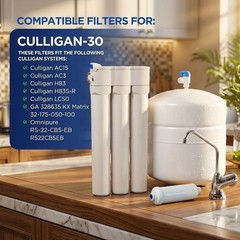 Efficient Replacement Filter Set for Culligan AquaCleer AC-30 – 4 Filters Inside