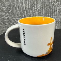 Starbucks You Are Here Mug Pittsburgh 14oz White Yellow City Skyline Souvenir