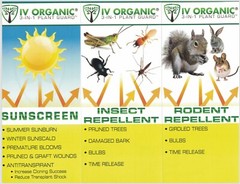 IV Organic 3-in-1 Plant Guard, 1 Pint (WHITE)