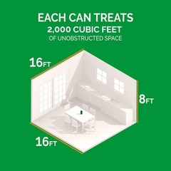 Bug Bomb Indoor Pest Control Fogger–Roaches, Spiders, Flies & Fleas Killer 3Pcs