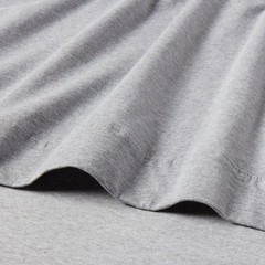 Twin Cotton Jersey Sheet Set Heather Gray – Threshold: 100% Cotton, OEKO-TEX