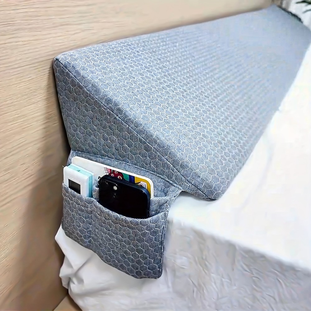 Full Size Bed Wedge Pillow for Headboard/Bed Wedge Gap Filler/Mattress Gap Plug