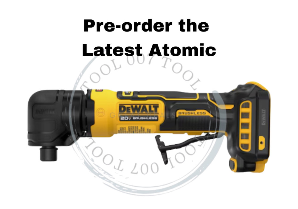 DEWALT ATOMIC DCG422B 20V MAX* Right Angle Die Grinder (Tool Only) PREORDER