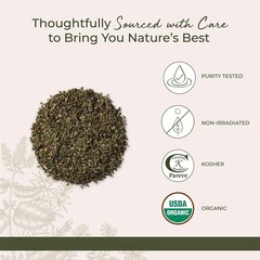 Starwest Botanicals Organic Peppermint Leaf 16 Ounce (Pack of 1), No Color