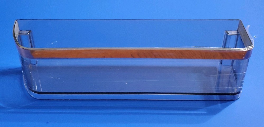GE French Door Refrigerator Door Bin Bronze Trim M62118F0977 0060240733 (GC )(1)