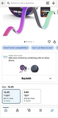 Govee COB Strip Light Pro 16.4ft Multicolor LED App/Voice Alexa/Google