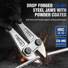 WORKPRO 30″ Bolt Cutter Cutting Plier Chrome Molybdenum Steel Blade Rubber Grips