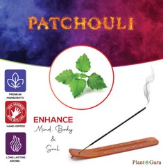 PATCHOULI Incense Sticks 11″ Bulk Pack Wholesale Hand Dipped Lot