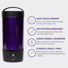 Ardent FLEX Bluetooth Herbal Infuser Decarboxylator FX Oil Butter Maker