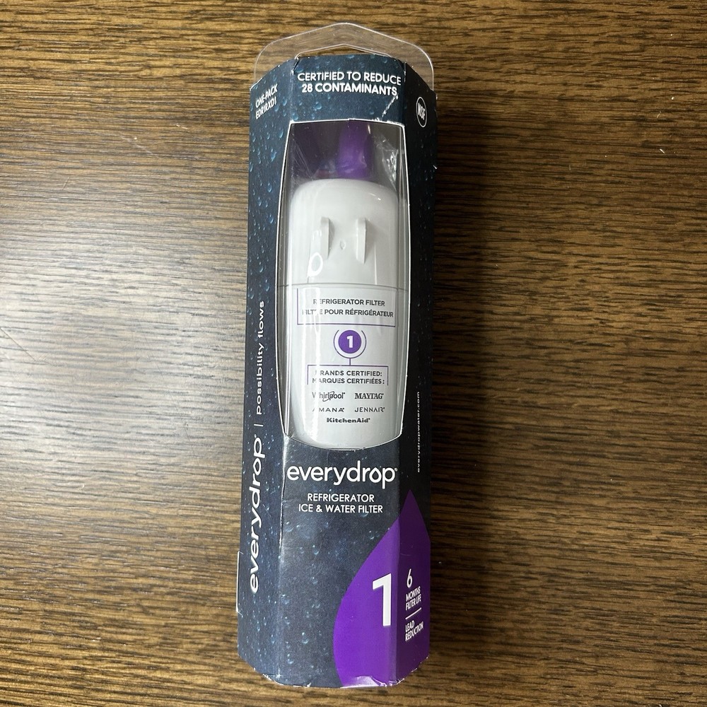 EveryDrop Refrigerator Ice & Water Filter – White – EDR1RXD1 New
