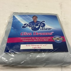 My Pillow Pillow Case Set 100% Certified Giza Light Blue