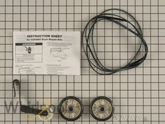 New Genuine OEM Whirlpool Dryer Drum Roller Kit 4392065