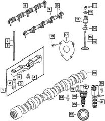 HEMI Camshaft Kit 5.7L MDS 2009-2019 Charger Challenger