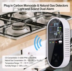 4 in 1 Natural Gas Detector & Carbon Monoxide Detector – Carbon Monoxide Detecto