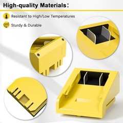 Zelvoro for Stacyc 12″ and 16″ for De.Walt 20v Battery Adapter, Double The Ba…