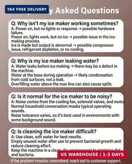 Silonn Ice Maker Countertop, 8 Cubes in 6 Mins, 26.5lbs/24H, Self-Cleaning