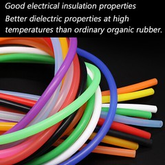 High Temp Food Grade Silicone Tubing Flexible Rubber Hose Pipe – All Size