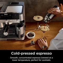 Ninja R-ES601 Luxe Café Premier Espresso Machine, Silver – Certified Refurbished